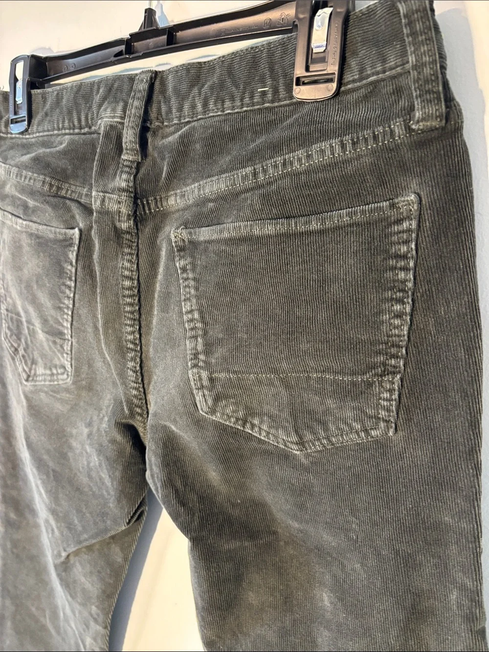 Banana Republic Spencer Green Men's Slim Corduroy Pants